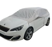OLPRO Waterproof Car Cover (Medium), Elastic Straps, Winter Ice, Snow, Frost