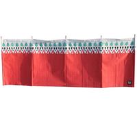 Olpro Witley Windbreak With Wooden Poles - Red / 5