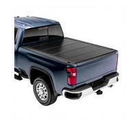 OLQYBD Hard Quad-Fold Tonneau Cover Compatible with Chevy Silverado 1500 2020-2023 Pickup, Waterproof Anti-Theft Heavy Duty Aluminum Truck Bed Cover with Lock