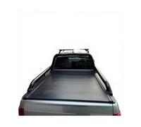 OLQYBD Lockable Retractable Roller Tonneau Cover Compatible with Mitsubishi Triton MN 2010-2015 | Ute Tray Cover