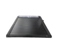 OLQYBD Manual Aluminum Alloy Retractable Tonneau Cover Truck Bed Cover with Locking Function, Universal Pickup Roller Lid System