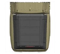 OLQYBD Universal Truck Canopy Camper Shell Heavy Duty Compatible with Chevrolet Silverado Compatible with Ford F150 BYD Shark