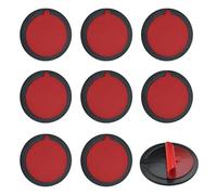 OLRWSLG 8 Piece Adhesive Dashboard Mounting Disk, 73mm Dashboard Pad Mounting Disk Sticky Pad Suction Cup Mounts Mounting Plate Universal Dash Mount Pads for Phone Holders GPS Dash Cam Camera