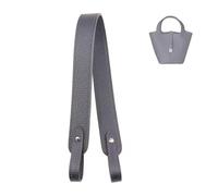 OLSEEY Genuine Leather Purse Strap for Picotin/Lindy/Evelyne Bags Togo Leather Shoulder Straps Replacement for Handbag, Blue Nuit-silver Hardware, Modern Or Classic