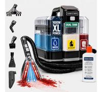 Olsen & Smith 1600W Dual-Tank Carpet & Upholstrey Spot Cleaner, Handheld