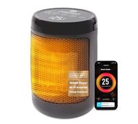 Olsen & Smith 1800W Smart Ceramic Heater Wi-Fi/App/Voice Control Alexa Small Compact Indoor Use, Energy Efficient Tabletop Plug In Electric Portable Fan Room Space Heater with Thermostat, Fast Heating