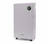 Olsen & Smith 20L/Day Portable Quiet Dehumidifier and HEPA Air Purifier Dehumidifiers for Home Damp with Laundry Mode, 11p/h to run, for Bedroom Drying Clothes Kitchen Bathroom 5.5L Tank & Hose