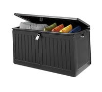 Olsen & Smith 270L Lockable Garden Storage Box & Bench Seat, Padlock
