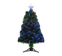 Olsen & Smith 3ft Artificial Fibre Optic Pre Lit Christmas Tree Indoor in Green Olsen & Smith Green 3ft