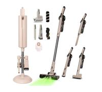 Olsen & Smith Lightweight Cordless Self Emptying Vacuum Cleaner in Cream | Size: Small Olsen & Smith Cream Small