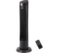 Olsen & Smith Olsen And Smith 36 Inch Silent Tower Fan Black 27Db Ultra Quiet 82 Degree Oscillation 12H Timer Remote Led Display