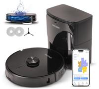 Olsen & Smith Smart Robot Vacuum Cleaner With Mop, 35X35X9.8Cm, Single, White, 6500Pa Suction, Laser Navigation