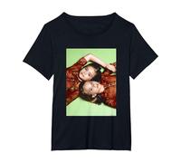 Olsen Twins Mary-Kate & Ashley Full House by Michael Grecco T-Shirt, Women's Plus, Black, 3X
