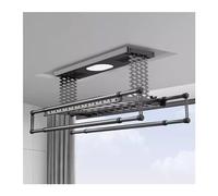 OLSKFUH Ceiling Clothes Dryer Aluminium and Steel Electric Clothes Dryer with Remote Control,Clothes Drying Rack,Ceiling Mounted Clothes Drying Rack Household Electric Clothes Ha,A-One Size