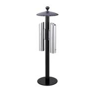 OLSKFUH Cigarette Butt Disposal Outdoor, Outdoor Floor Standing Ashtray, Vertical Cigarette Butt Collector Commercial Ash, Tray Stainless Steel Floor Standing Ash Column, For Hot,B-One Size