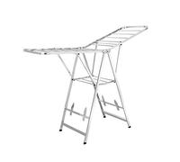 OLSKFUH Clothes Airer Dryer Folding Indoor Wet Laundry Drying Horse Rack Sing Stainless Steel Household Wall-Mounted Space Saving,
