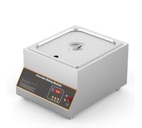 OLSKFUH Commercial Chocolate Melting Pot, Chocolate Tempering Machine, Electric Chocolate Melter, 0-95℃ Digital Temperature Control, 12Kg Capacity, Hot Air Circulation, For Diy C,1