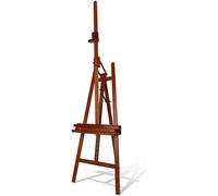 OLSKFUH Easel Easel Artist Easel, Brown Easel,Canvas Up To126Cm, Adjustable Height And Working Angles,