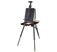 OLSKFUH Easel En Box Travel Pull Rod With Wheel 140-183Cm, Drawer And Pallete, For Field Studio Ing Sketching Display Exhibition And Art,