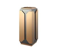 OLSKFUH Floor Standing Ashtray Stainless Steel Ashtray Hotel Trash Can Lobby Vertical Corridor Aisle Hotel High-End Club Lobby Ash Column Tall Outside Patio Ashtrays For Cigarett,A-One Size
