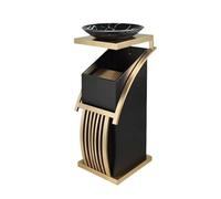 OLSKFUH Floor Standing Ashtray Trash Can Ash Column Commercial Hotel Lobby Sanitary Bucket Ashtray Hotel Lobby Vertical Ashtray Extinguisher Trash Can Tall Outside Patio Ashtrays,C-ceramics