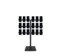 OLSKFUH Multifunctional Desktop Live Broadcast Mobile Phone Holder Multi-Layer Multi-Row 360° Rotating Mobile Phone Holder Mobile Phone Group Control Holder,3rd floor/18 seats