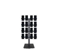 OLSKFUH Multifunctional Desktop Live Broadcast Mobile Phone Holder Multi-Layer Multi-Row 360° Rotating Mobile Phone Holder Mobile Phone Group Control Holder,4rd floor/16 seats