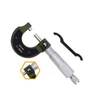 OLSKFUH Outer Micrometer 0-25Mm 0.01Mm Vernier Depth Caliper/High Precision Mechanical Ruler, Measuring Tool Micrometer,