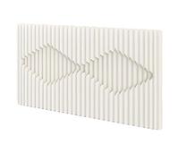 OLSKFUH Paper Crafted Folding Room Divider Flexible Accordion Privacy Screen, Adjustable Temporary Space Partition For Home/Office, 5.25-5.9 Ft Tall, 6.6-16.4 Ft Width,13.1x5.3ft/4x1.6m(lxh)