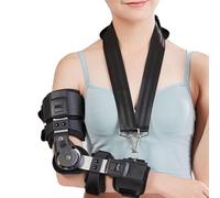 OLSKFUH Post Op Elbow Brace For Surgery Pain Relief Recovery, Adjustable Hinged Elbow Brace, Elbow Splint Immobilizer For Left Or Right Elbow, Hand Arm Splint For Men Women,Left,reliefleft,left