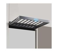 OLSKFUH Slide Out Pants Rack Closet Hanger Bar Pull Trousers Tie Belts Scarf Racks Top Mounted Wardrobe Clothes,Pull-Out Drying Rack For Washing Machine, Built-In Closet Organiz,Color1-49x71-76cm
