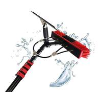 OLSKFUH Telescopic Solar Panel Cleaning Brush 3.6M-12M Multi-Purpose Photovoltaic Cleaner Kit With Water Sprayer & Scraper For Efficient Glass & Solar Panel Maintenance,size_name-10.8M/36FT