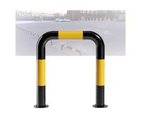 OLSKFUH U Shape Security Bollards, Height 60Cm Driveway Protect Bumper,Traffic Warning Posts, For Driveway Garage Parking Space,50x60x0.15cm