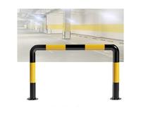 OLSKFUH U Shape Security Bollards, Parking Space Traffic Warning Posts Length 50/100Cm,For Garage Parking Space Roadside,100x60x0.2cm
