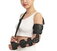 OLSKFUH Unisex Hinged Elbow Brace Elbow Brace, Adjustable Elbow Brace With Strap, Support Injury Recovery, Stabilizer Splint Arm Injury Recovery Support Recovery Period,Left,reliefRight,Right