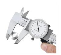 OLSKFUH Vernier Caliper 0-150/200Mm Metric Gauge Measuring Tool Dial Vernier Caliper Shock-Proof Vernier Caliper 0.02Mm,0-150mm