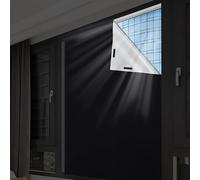OLSON DEEPAK Blackout Blind, Portable Temporary Blackout Curtains with Velcro Suitable for Cutting any Size Shape - for Bedroom, Indoor and Outdoor 200X145cm
