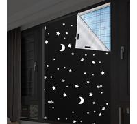 OLSON DEEPAK Portable Blackout Curtain, Temporary Window Blind with Velcro, 200 x 145 cm, Customisable Size, Indoor and Outdoor Use