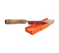 Olson Mitre Box with 200-Saw, Metal-Cutting, 1.5" Blade