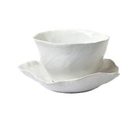Olsson & Jensen Clair cup with saucer White