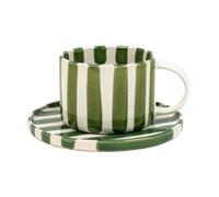 Olsson & Jensen Monica cup with saucer Green