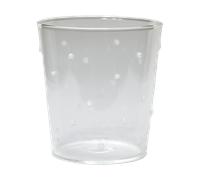 Olsson & Jensen Venezia drinking glass White dots