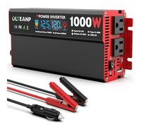 OLTEANP 1000W Power Inverter, 12V DC to 110V/120V AC Car Inverter with LCD Display, 2 AC Outlets, 36W Type-C Port, 5V/3A USB Port, Car Power Converter,