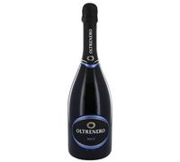 Oltrenero Brut Oltrepò Pavese DOCG - Italian Sparkling White Wine from Zenevredo, Lombardy - Made with 100% Pinot Nero Grapes - 75cl / 750ml, 12% ABV