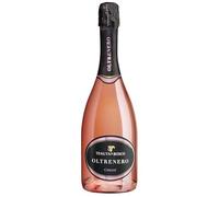 Oltrenero Cruasé Brut Oltrepò Pavese DOCG - Italian Sparkling Rosé Wine from Zenevredo, Lombardy - Made with 100% Pinot Noir Grapes - 75cl / 750ml, 12% ABV