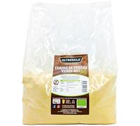 Oltresole, Italian Organic Green Pea Flour 1 Kg, Flour 100% Legumes from Organic Farming, Gluten and GMO Free, Rich in Protein, Ideal for Celiacs and Sweet and Savory Recipes