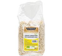Oltresole, Organic Decorticated Buckwheat 1 kg, Unheat Treated Raw Grain, from Organic Farming, Ideal Family Pack