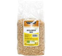 Oltresole - Organic Italian Bulghur 1 Kg - Whole Wheat Durum Wheat Cereal, Cracked Wheat, Ideal for Preparing Tabuleh and Middle Eastern Cooking Dishes, Family Size