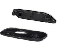 OLUBCMICH Indicator Light Front Side Marker Blinker Light Housing Replacements For Mini For Cooper R60 R61 2011-2016 Countryman Paceman No Bulb/Socket(Smoked Lens)