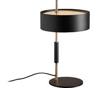Oluce 1953 Table Lamp Black/ Satin Gold